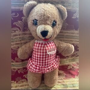 Vintage Bradlees Playsafer Bear – 1981 Pruff Teddy Bear